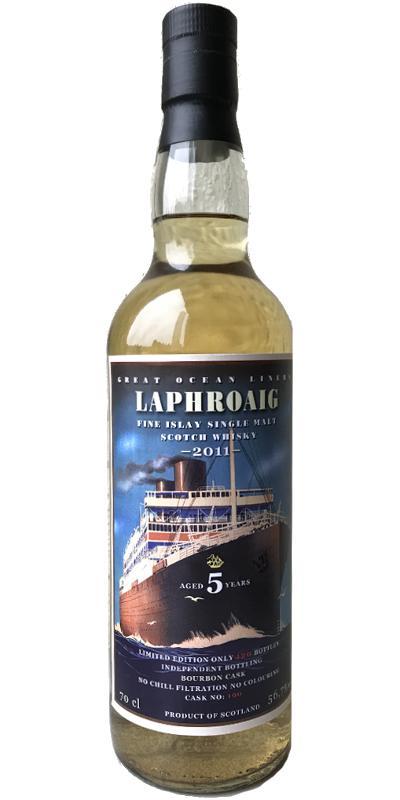 Laphroaig 2011 JW  Great Ocean Liners