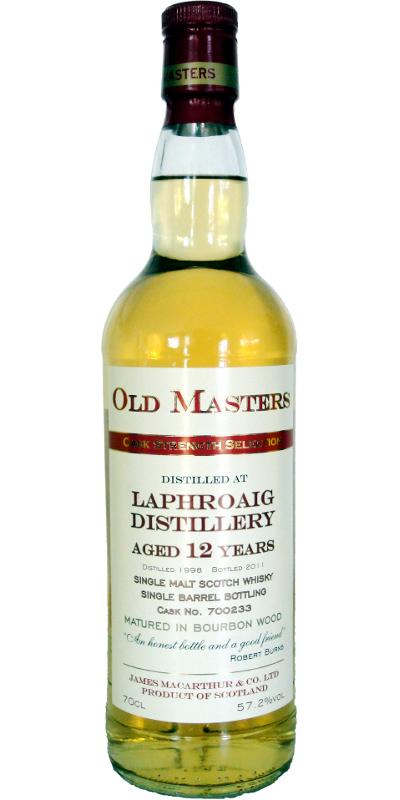 Laphroaig 1998 JM  Old Masters - Cask Strength Selection