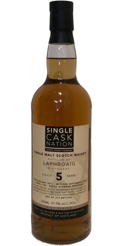 Laphroaig 2011 JWC  Single Cask Nation