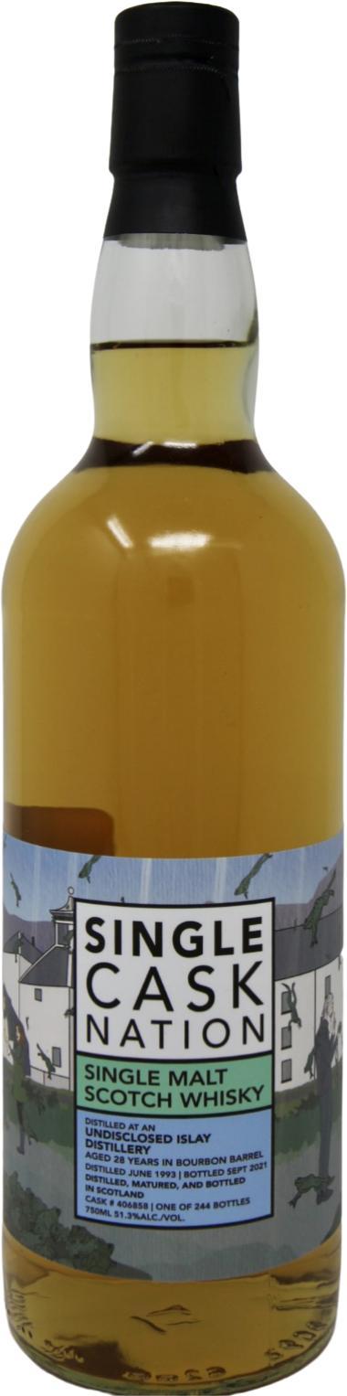 Undisclosed Islay Distillery 1993 JWC  "Laughing Frog" - Wood Cut Series