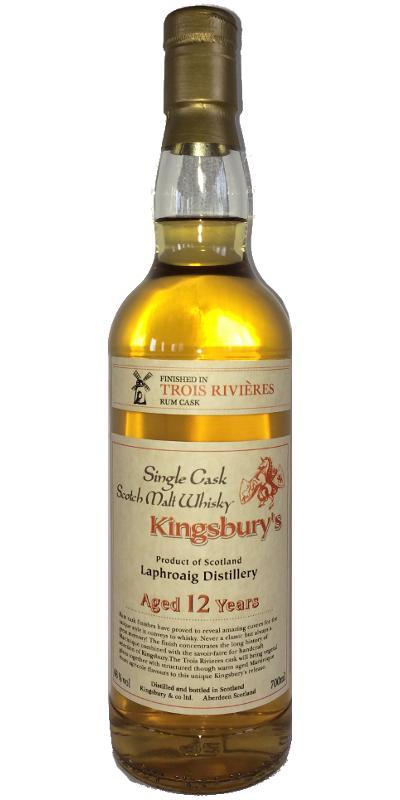 Laphroaig 12-year-old Kb  Matured in Trois Riviéres