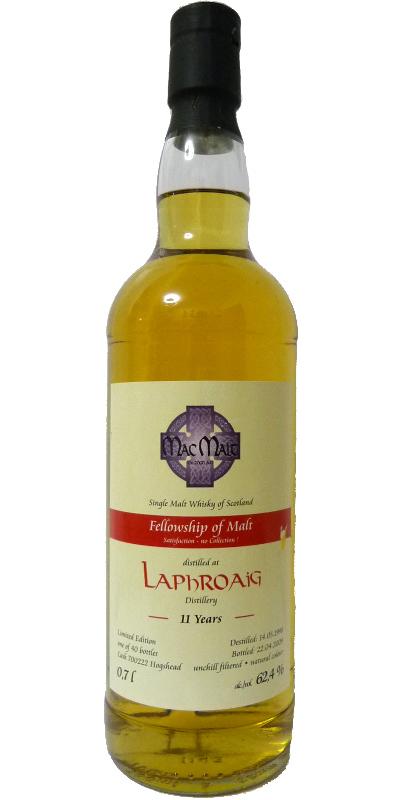 Laphroaig 1998 McM  Fellowship of Malt