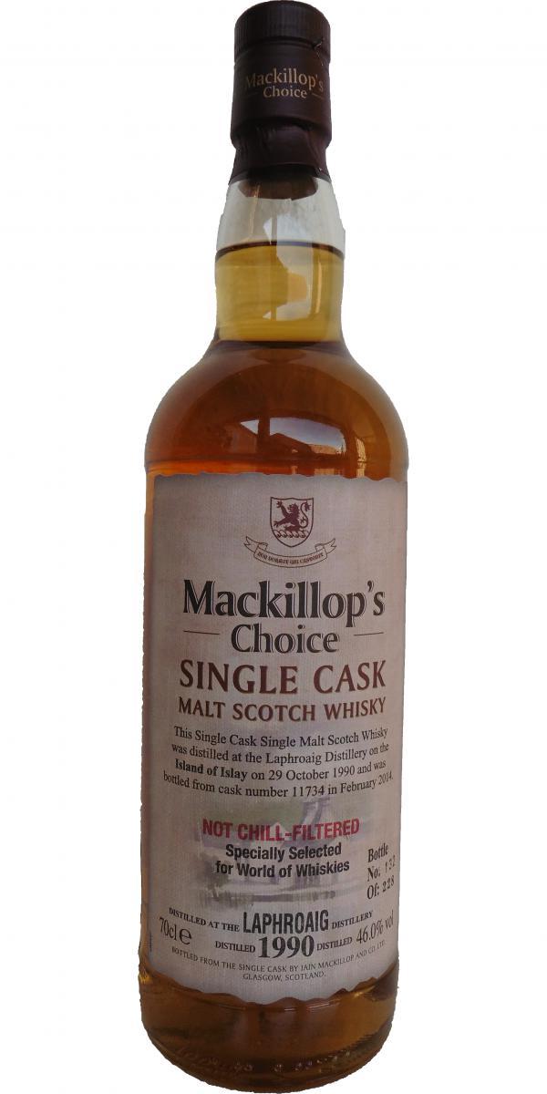 Laphroaig 1990 McC  Single Cask
