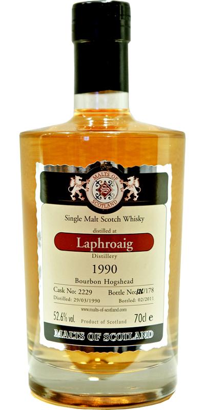 Laphroaig 1990 MoS