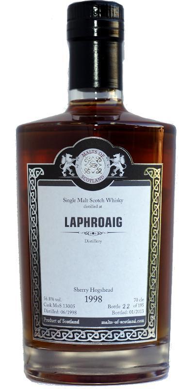 Laphroaig 1998 MoS  Warehouse Range