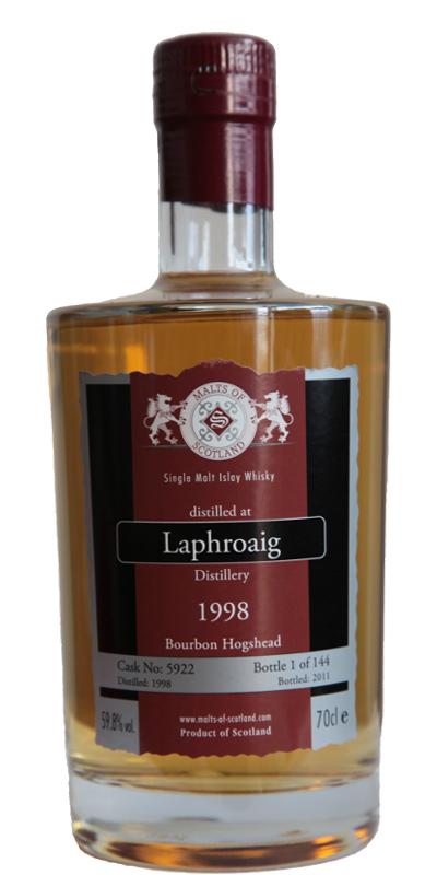 Laphroaig 1998 MoS  Warehouse Range