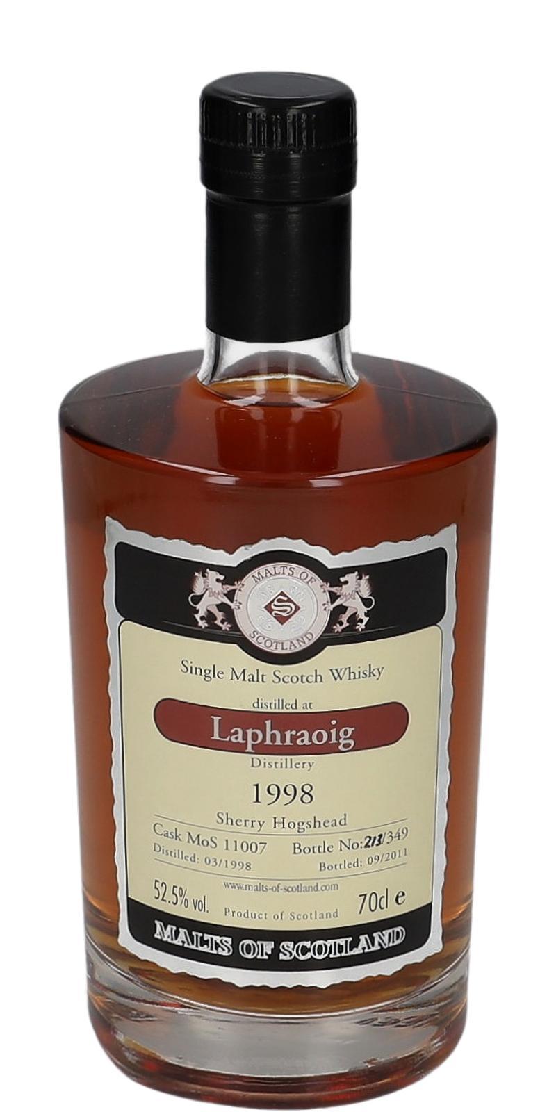 Laphroaig 1998 MoS