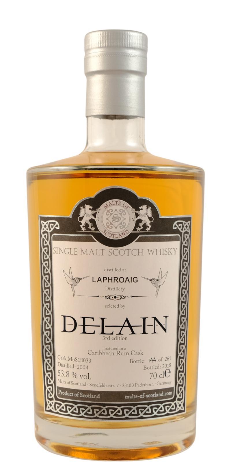 Laphroaig 2004 MoS