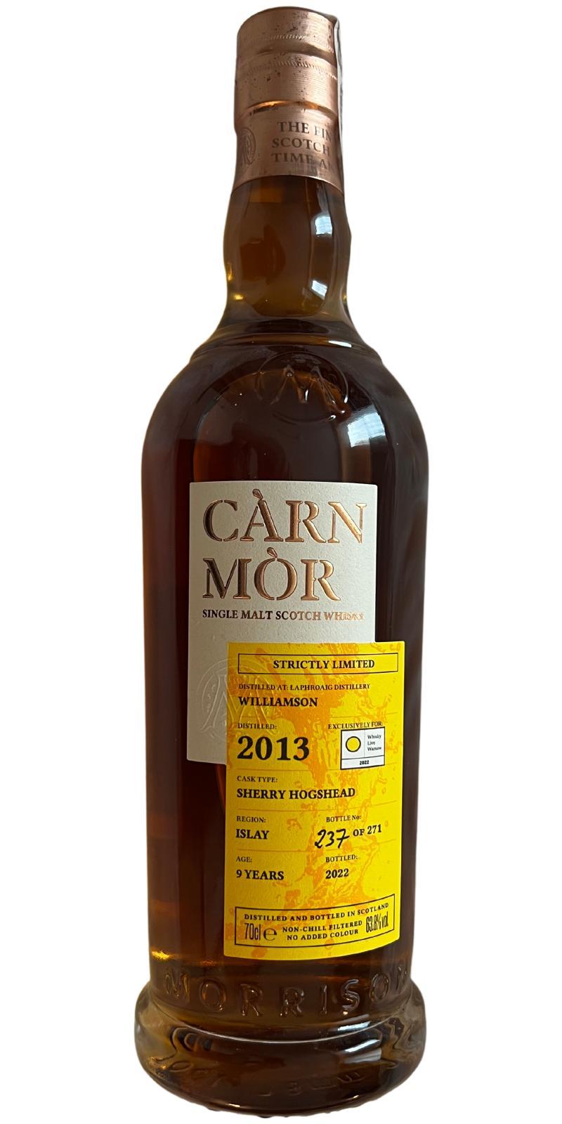 Williamson 2013 MSWD  Càrn Mòr - Strictly Limited