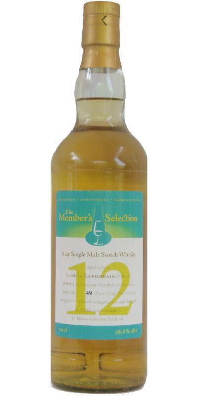 Laphroaig 1998 MrW  The Member's Selection