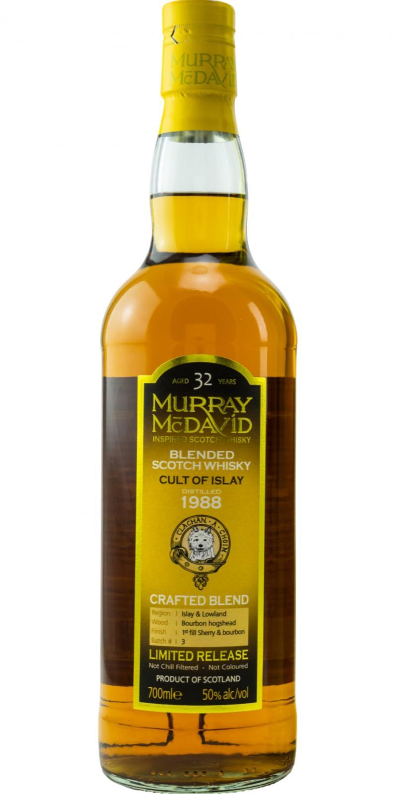 Cult of Islay 1988 MM  Crafted Blend - Limited Release