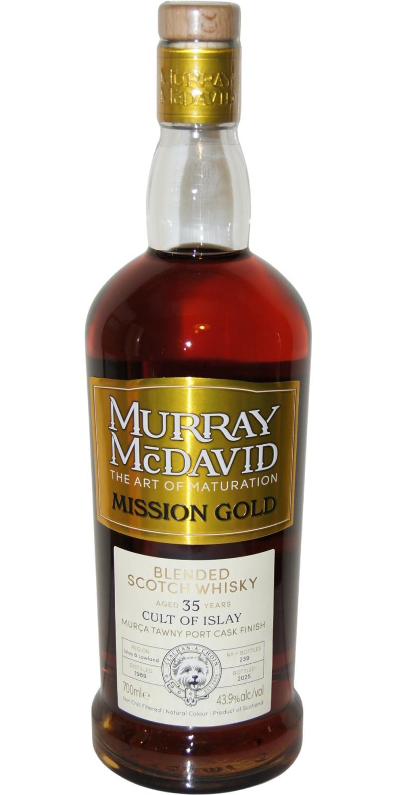 Cult of Islay 1989 MM  Mission Gold