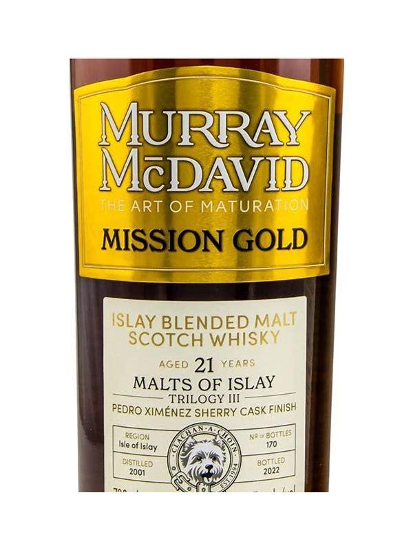 Islay Blended Malt Scotch Whisky 2001 MM  Mission Gold - Trilogy III