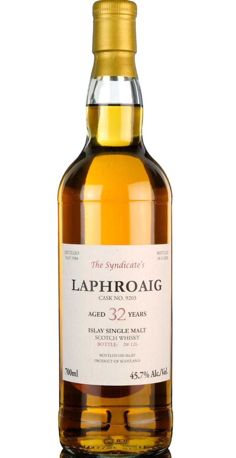 Laphroaig 1988 MM  The Syndicate's