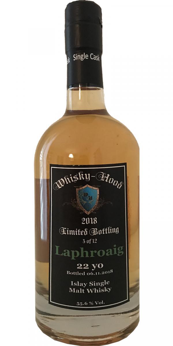 Laphroaig 1996 RS  Bottled for Whisky Hood