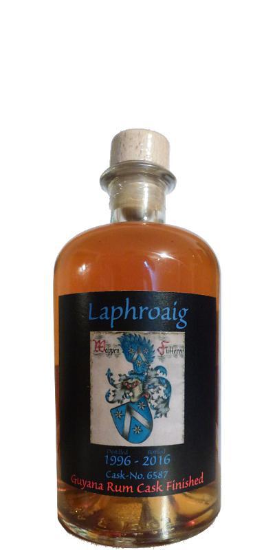 Laphroaig 1996 RF  Wappen Futterer
