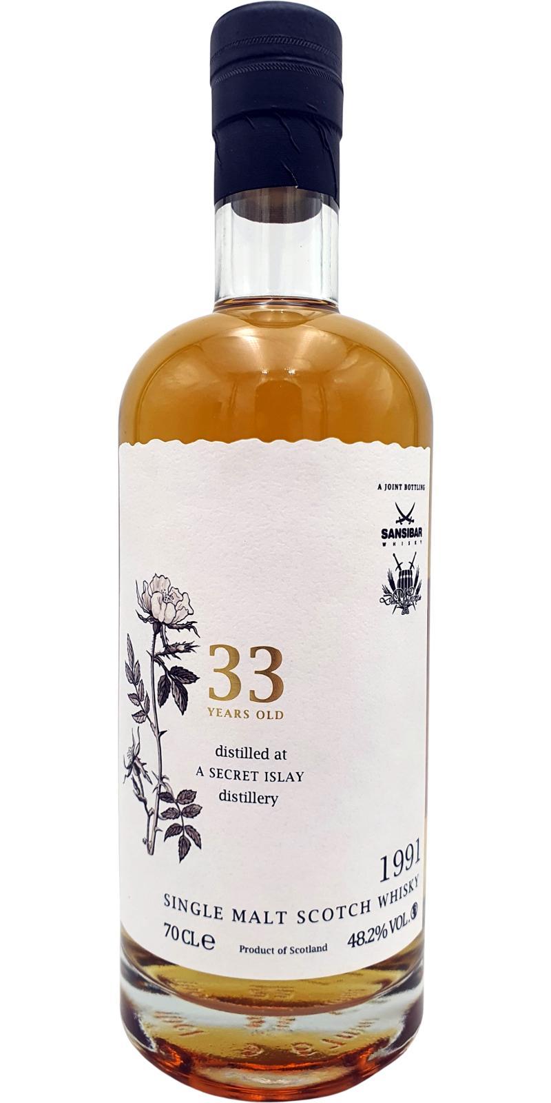 A Secret Islay Distillery 1991 Sb  White Label