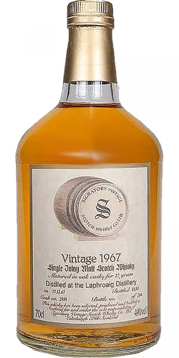 Laphroaig 1967 SV  Vintage Collection - Dumpy