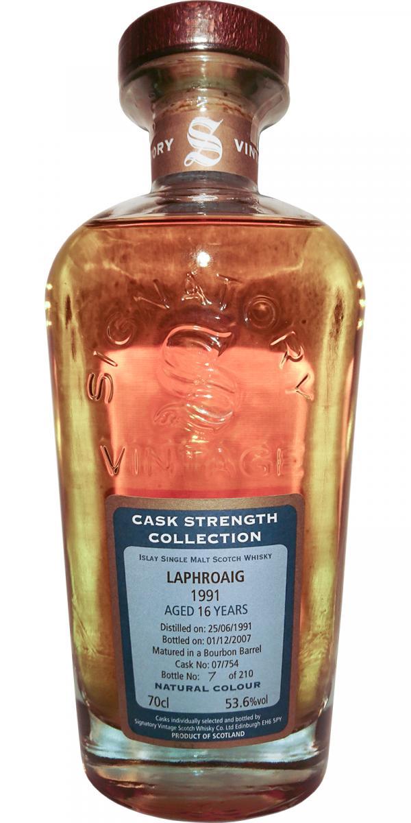 Laphroaig 1991 SV  Cask Strength Collection