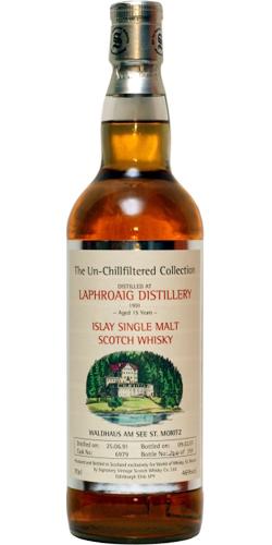 Laphroaig 1991 SV  The Un-Chillfiltered Collection - Waldhaus am See
