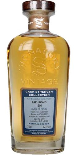 Laphroaig 1991 SV  Cask Strength Collection