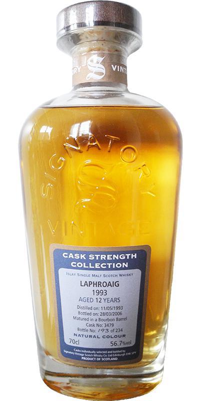 Laphroaig 1993 SV  Cask Strength Collection