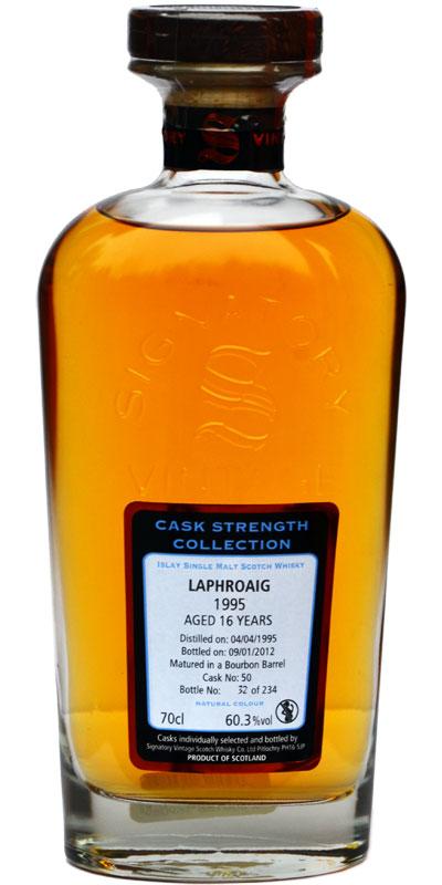 Laphroaig 1995 SV  Cask Strength Collection