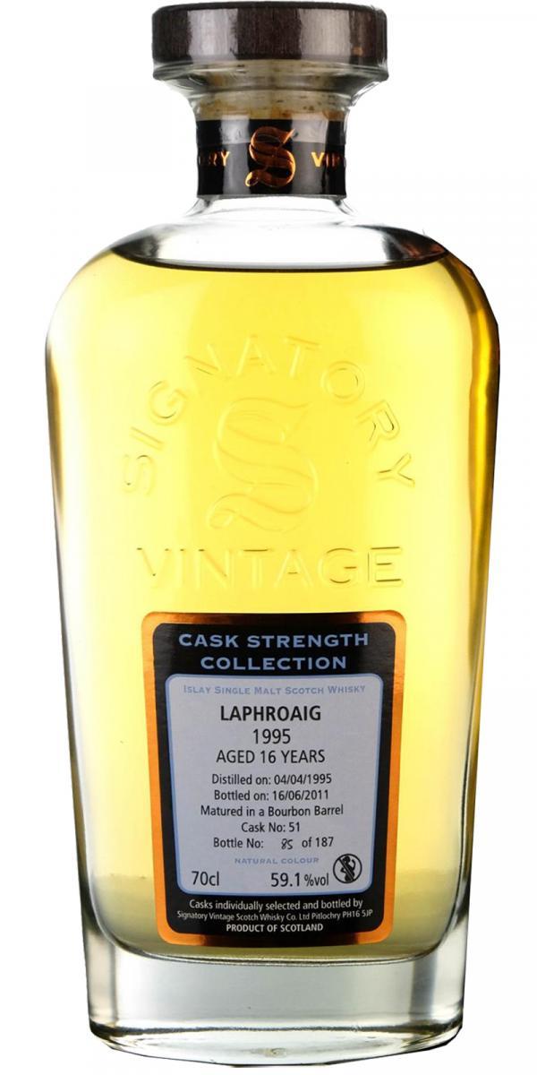Laphroaig 1995 SV  Cask Strength Collection