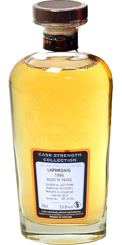 Laphroaig 1996 SV  Cask Strength Collection