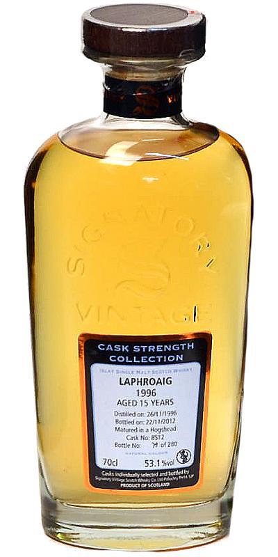 Laphroaig 1996 SV  Cask Strength Collection