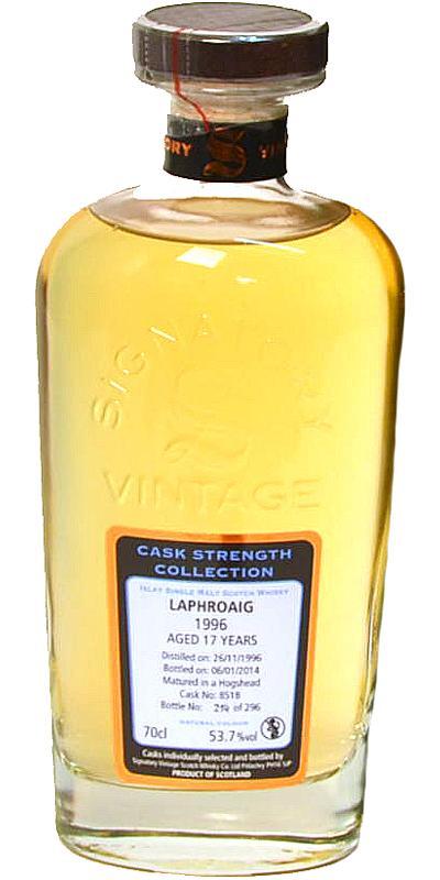 Laphroaig 1996 SV  Cask Strength Collection