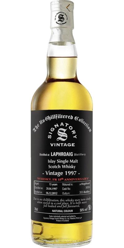 Laphroaig 1997 SV  The Un-Chillfiltered Collection