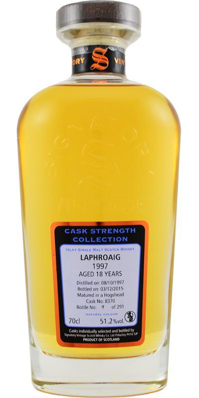 Laphroaig 1997 SV  Cask Strength Collection