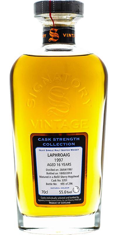 Laphroaig 1997 SV  Cask Strength Collection