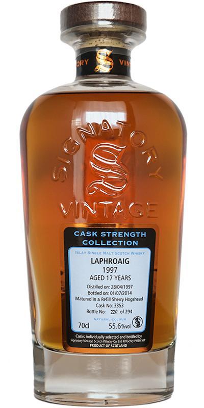 Laphroaig 1997 SV  Cask Strength Collection