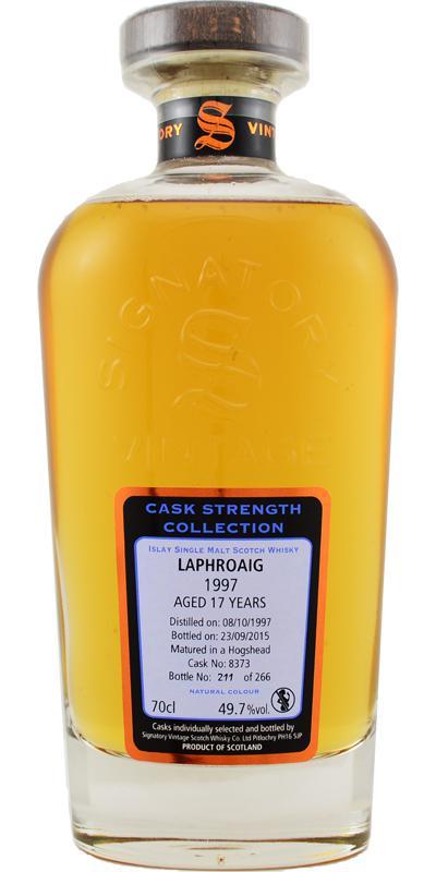 Laphroaig 1997 SV  Cask Strength Collection