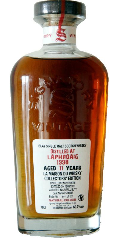 Laphroaig 1998 SV  LMDW Collector's Edition