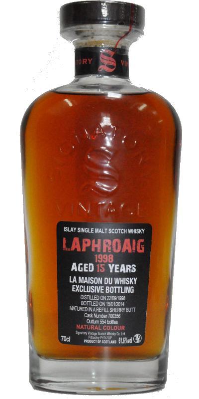 Laphroaig 1998 SV  Cask Strength Collection
