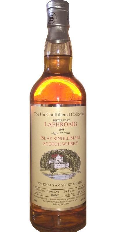 Laphroaig 1998 SV  The Un-Chillfiltered Collection - Waldhaus am See