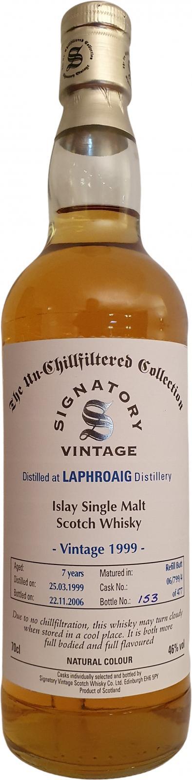 Laphroaig 1999 SV  Vintage Collection