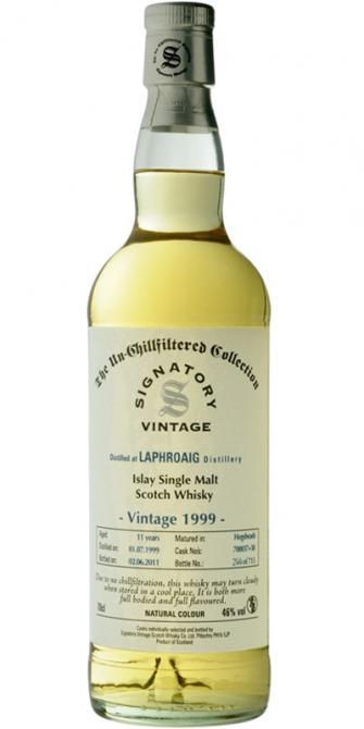 Laphroaig 1999 SV  The Un-Chillfiltered Collection