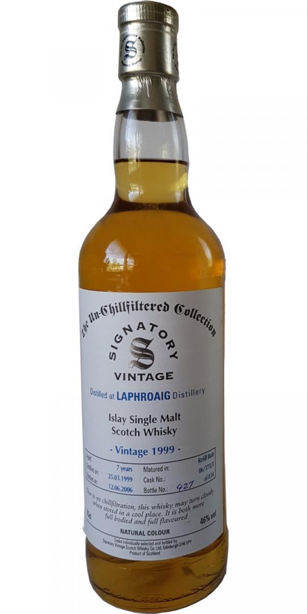 Laphroaig 1999 SV  The Un-Chillfiltered Collection