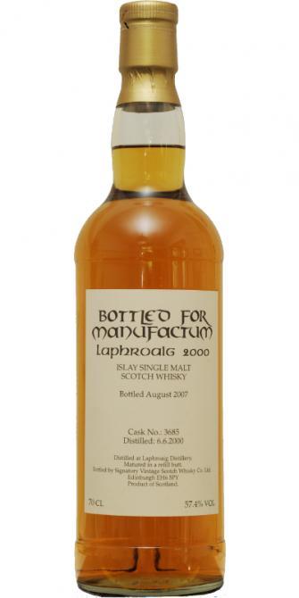 Laphroaig 2000 SV  Bottled for Manufactum