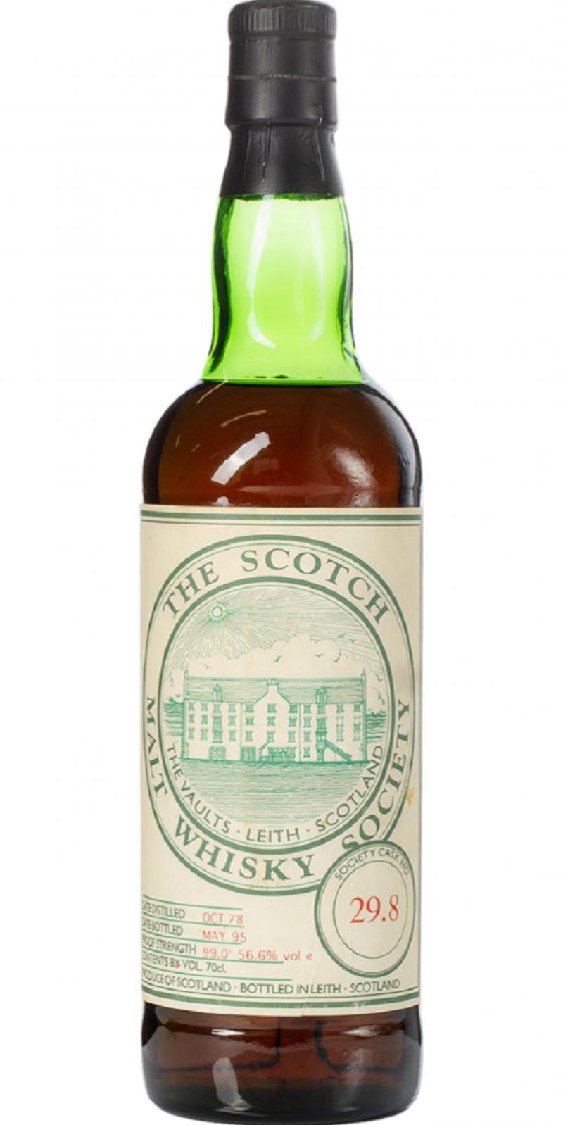 Laphroaig 1978 SMWS 29.8  The peat and toffee make for a pleasing concoction