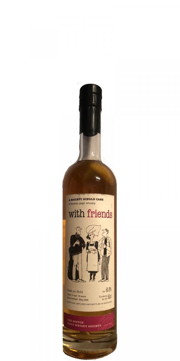 Laphroaig 1988 SMWS 29.53  with Friends