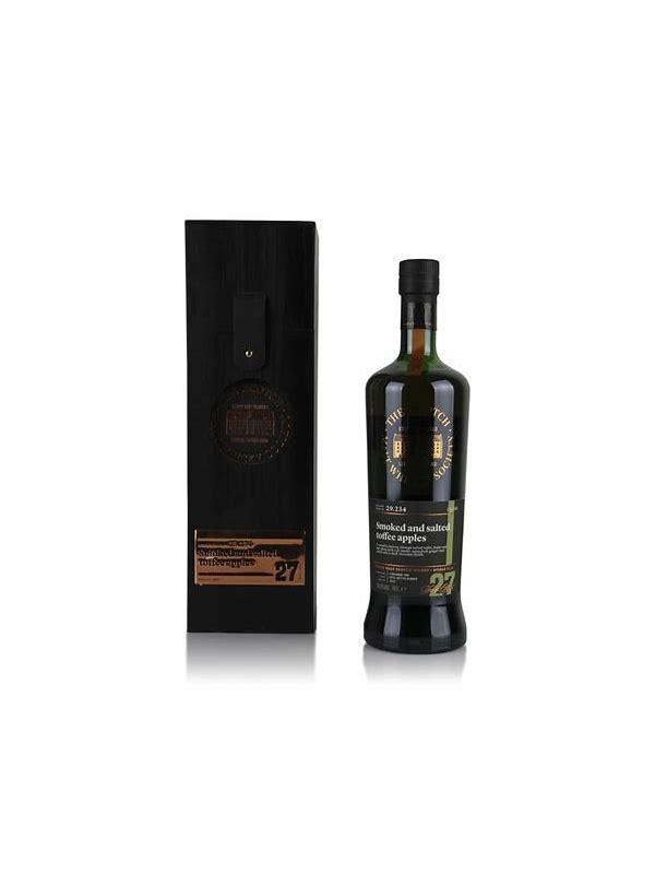 Laphroaig 1989 SMWS 29.234  Smoked and salted toffee apples