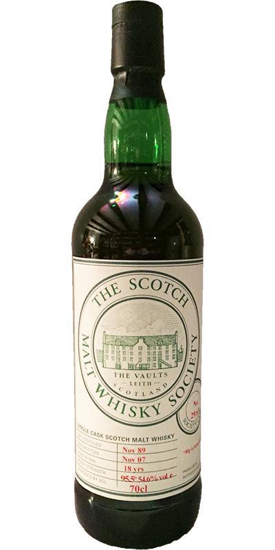 Laphroaig 1989 SMWS 29.63  Big is beautiful