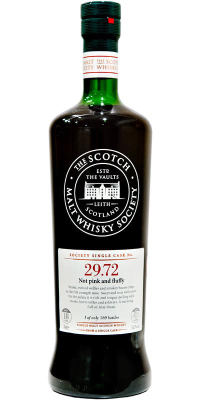 Laphroaig 1989 SMWS 29.72  Not pink and fluffy