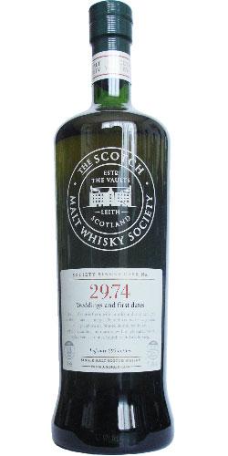 Laphroaig 1990 SMWS 29.74  Weddings and first dates