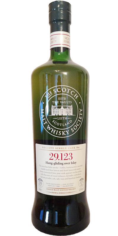 Laphroaig 1991 SMWS 29.123  Hang-gliding over Islay